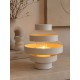 BOI!WOW Windlicht Willy Ivory S – Tijdloze Sfeermaker voor Elk Interieur